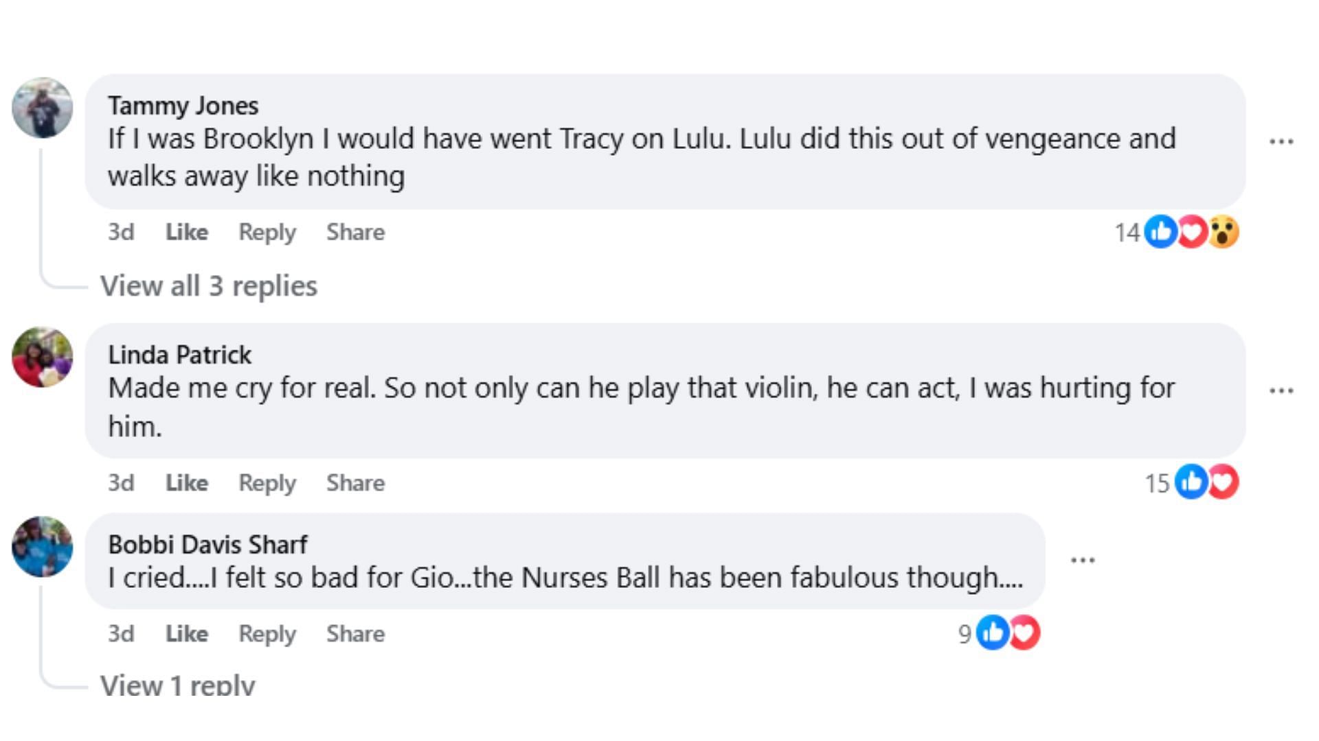 Comments by fans on the post (Image via Facebook/@Gethro Dorcent)